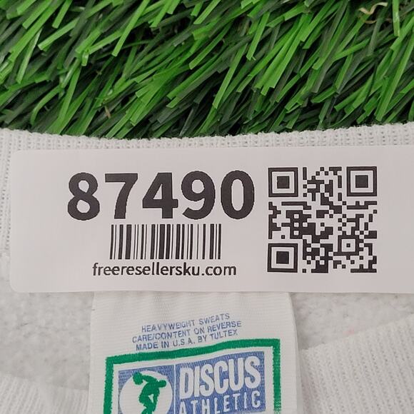 Vintage 90s Louisiana State University Sweatshirt Womens Medium 19x23 White USA - Picture 8 of 16